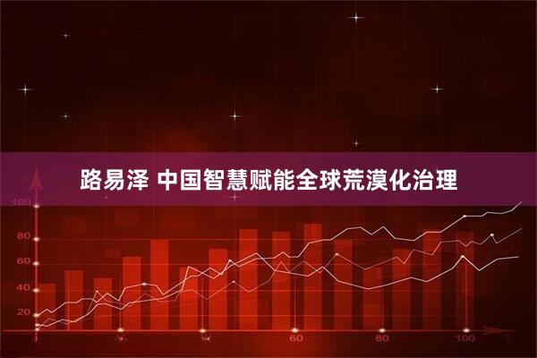 路易泽 中国智慧赋能全球荒漠化治理