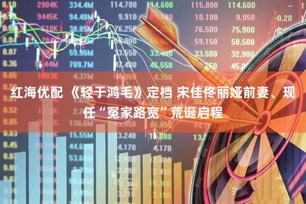 红海优配 《轻于鸿毛》定档 宋佳佟丽娅前妻、现任“冤家路宽”荒诞启程